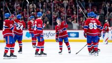 Caufield, Slafkovsky hit milestones as Canadiens top Lightning